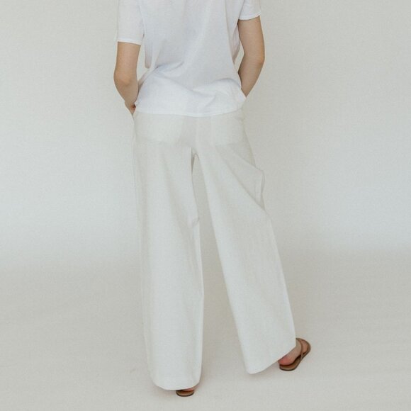 Proenza Schouler Helena Pant in Off White - Picture 3 of 7